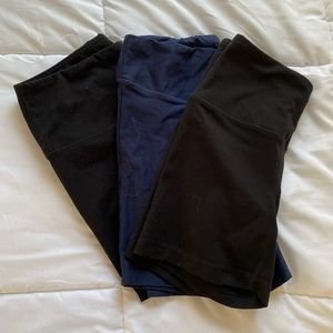 Bundle of 3 pairs of bike shorts